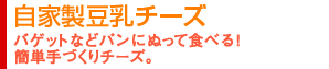 自家製豆乳チーズ